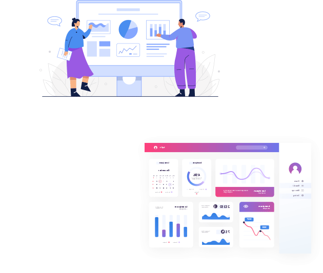 FlairByte Technologies About Section Illustration